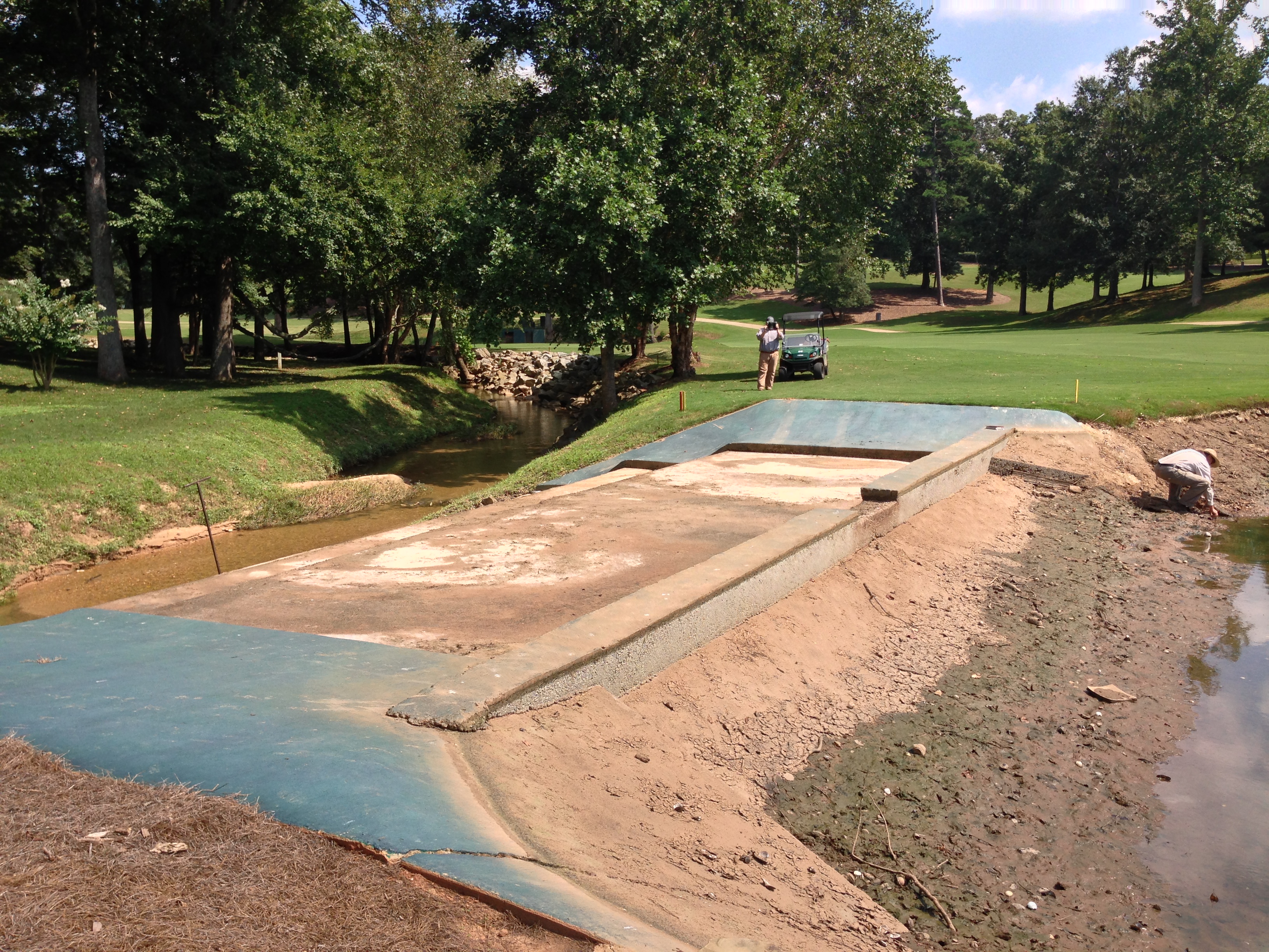 Greenville Country Club Pond Levy